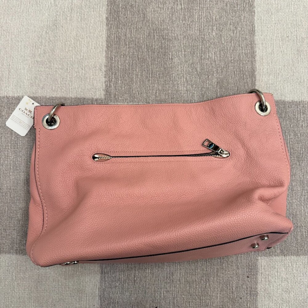 Pink Coach Bag with shoulder strap - Picture 8 of 8